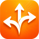飞鱼分流 Logo